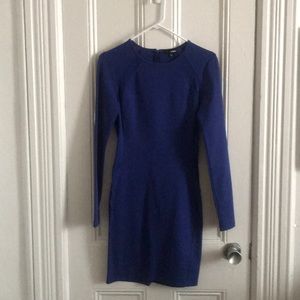 Blue Aritzia bodycon dress